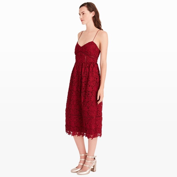 Club Monaco Red Bolari Dress - Picture 4 of 10